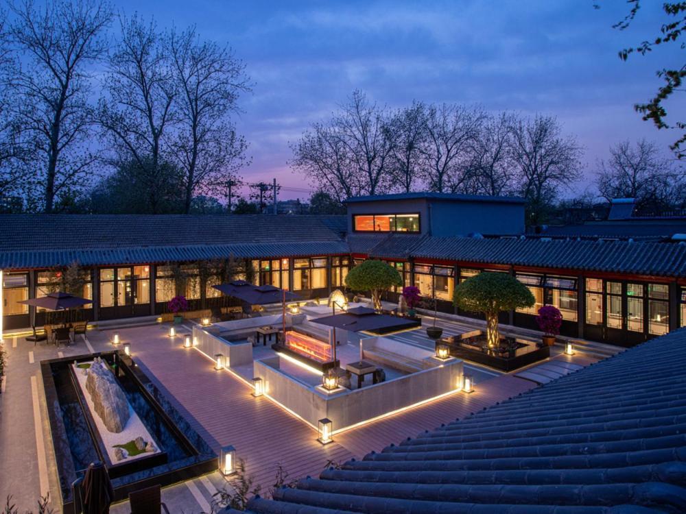 Yunju Hotel Beijing Yonghe Palace Guijie Siheyuan Pequim Exterior foto